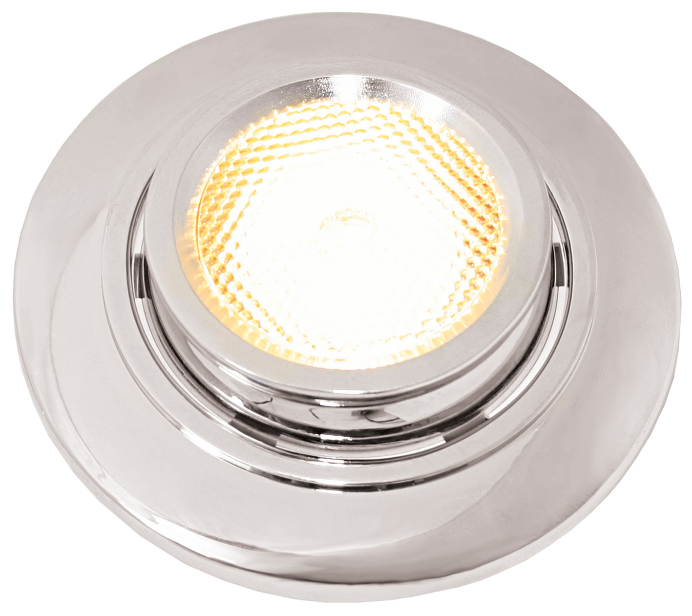 Interior Led Light Swivel Eyeball Cp Brass