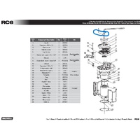 Replacement Cap Screw for RC6 SP0169 M10x30