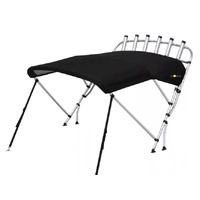 Whitewater PRO Bimini MA 099-2BK Black 1.7 - 1.9m 3 Bow with Rocket Launcher Oceansouth