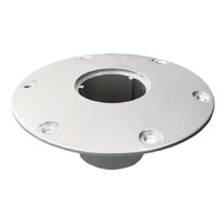 Boat Seat 100mm Pedestal Socket Base with Cap Recessed Oceansouth Waverider  21070