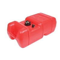 Red Portable Fuel Tank 22.7L w Fuel Gauge Ethanol Safe 200110