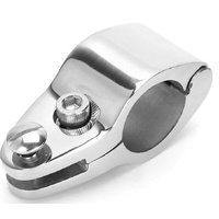 Stainless Steel Hinged 22mm Bimini Coupling Knuckle 35081
