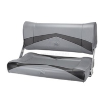 Console Double Flip Seat Dark Grey n Black Carbon No Arms 293619