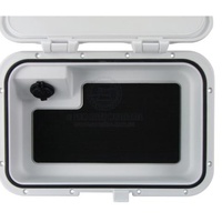 Relaxn White Glove Box with Dual USB 38282