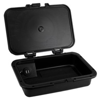 Relaxn Black Glove Box with Dual USB 38284