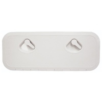 Long Inspection Hatch Deluxe 600 x 250 Overall White RWB2341