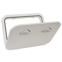 Inspection Hatch Deluxe 440 x 315 Overall White RWB2337