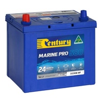 Century Marine Pro 580 Boat Battery 12V 65AH 580CCA D23RM MF Suits Inboards or Outboards to 70hp