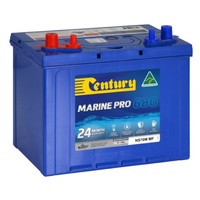 Century Marine Pro 680 Boat Battery 12V 75AH 680CCA NS70M MF Suits Inboards or Outboards to 150hp