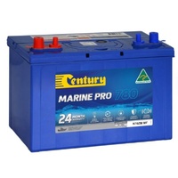 Century Marine Pro 780 Boat Battery 12V 100AH 780CCA NS70ZM MF Suits Inboards or Outboards to 350hp