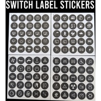 90202 Label Stickers for Viper Elite Switch Panels