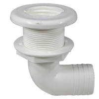 Livewell Bait Tank Drain Overflow Base  90 Degrees 131968