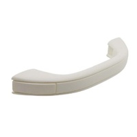 White Grab Handle 225mm with Snap Cover 194048