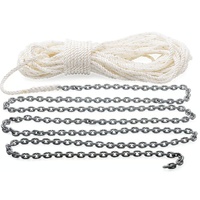 Muir 10m of 10mm chain n 50 metres 16mm 3 Strand Rope 
