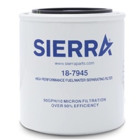 Sierra S18-7945 Replacement Long Filter Element  Mercury 35-802893Q Yamaha® ABB-FUELF-1L-TR