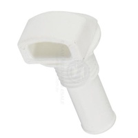 Nylon Straight  White Breather Suits 16mm ID Hose 29310