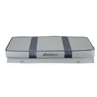 Relaxn Seat Cushion 600mm x 400mm Grey and Dark Carbon 293653