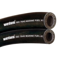 ISO Heavy Duty Fuel Hose 13mm 1/2 Inch ID ISO 7840 A1 FUHOSE13A Vetus Per Metre