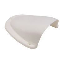 White Nylon Clam Cable Cover 60mm x 55mm RWB1741