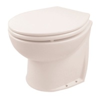 Toilet Jabsco Fresh Water Deluxe Silent 12V J10-144 Vertical Back Compact Height