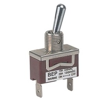 BEP Stainless Steel  On-Off 20Amp Toggle Switch 113472