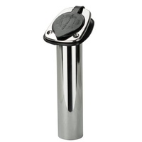 Reelax SS Std 30 Degree Rod Holder w Cap & Gasket RX51003 Game Rated to 37Kg
