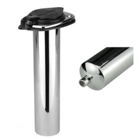 Reelax SS HD 90 Degree Rod Holder w Drain Cap n Gasket RX57000 Game Rated to 60Kg