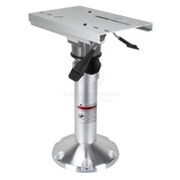 Air Ride Cushioned Seat Pedestal 600 - 720mm w Slide Swivel n Lock 293863