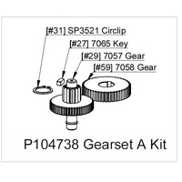 Maxwell Gear Set A for RC6 - P104738