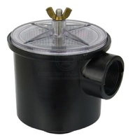 Seawater Strainer with 1 1/2 inch BSPF Threads on Inlet and Outlet 458921