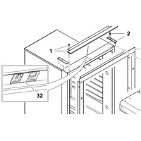 Isotherm SSGF00026AA Part 32 Ventilation Insert to Suit CR130 and EL130 Fridges 
