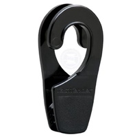 XL Black Fender Hanger Clips up to 32mm Rails Pair Includes Cleat