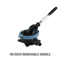 Whale Gusher Urchin Removeable Handle Manual Bilge Pump  55 LPM 14GPH 131046 Suits 25mm or 38mm Hose