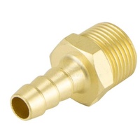 Brass Tail 3/8 BSP to 10mm Barb