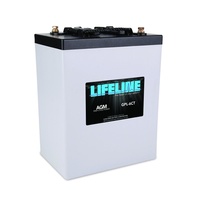Battery 6V 300A 925CCA GPL-6CT Lifeline Deep Cycle AGM 