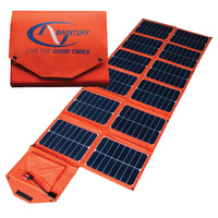 BAINTUFF Foldable Solar Blanket 180W KIT with Regulator & 6m Lead