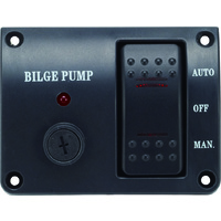 Pump Control Rocker Switch Rule 3 Way 12V RWB2108