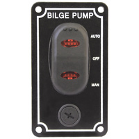 Pump Control Illuminated Rocker Switch 12/24V RWB2110