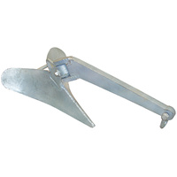 Plow Anchor Gal 10lb/4.5kg - Most Boats to 6m
