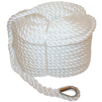 Silver Rope Pack 10mm x 50mt with eye
