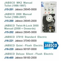 Toilet Service Kit J16-220 Suits Jabsco Quiet Flush 