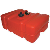 Fuel Tank 45L  LOW Sceptor w Gauge Ethanol Safe AS2906