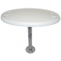 Table Kit - Round with Fixed Height Removable Pedestal 