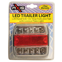 LED Trailer Light Left Hand Only Axis