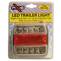 LED Trailer Light Right Hand Only Axis