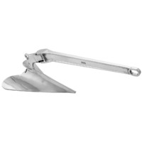 Plow Anchor 20Lb / 9Kg Viper Polished Stainless