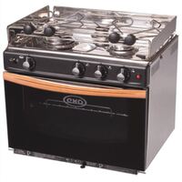 Eno 1833 - 3 Burner Stove with Oven & Grill - Gascogne Stainless Steel