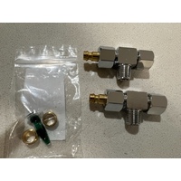 Hydrive CP Brass T Take-off Fitting Kit (PAIR)