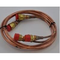 Isotherm Copper Extension Tubes - 2 Metre  (Pair with Couplings)