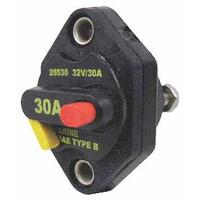 Circuit Breaker 255 10A - Panel Mount - NON Threaded - Mini Size